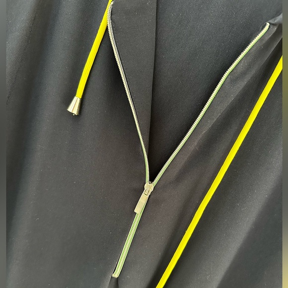 Zara Navy Blue Hoodie Romper with Zipper - Picture 4 of 4